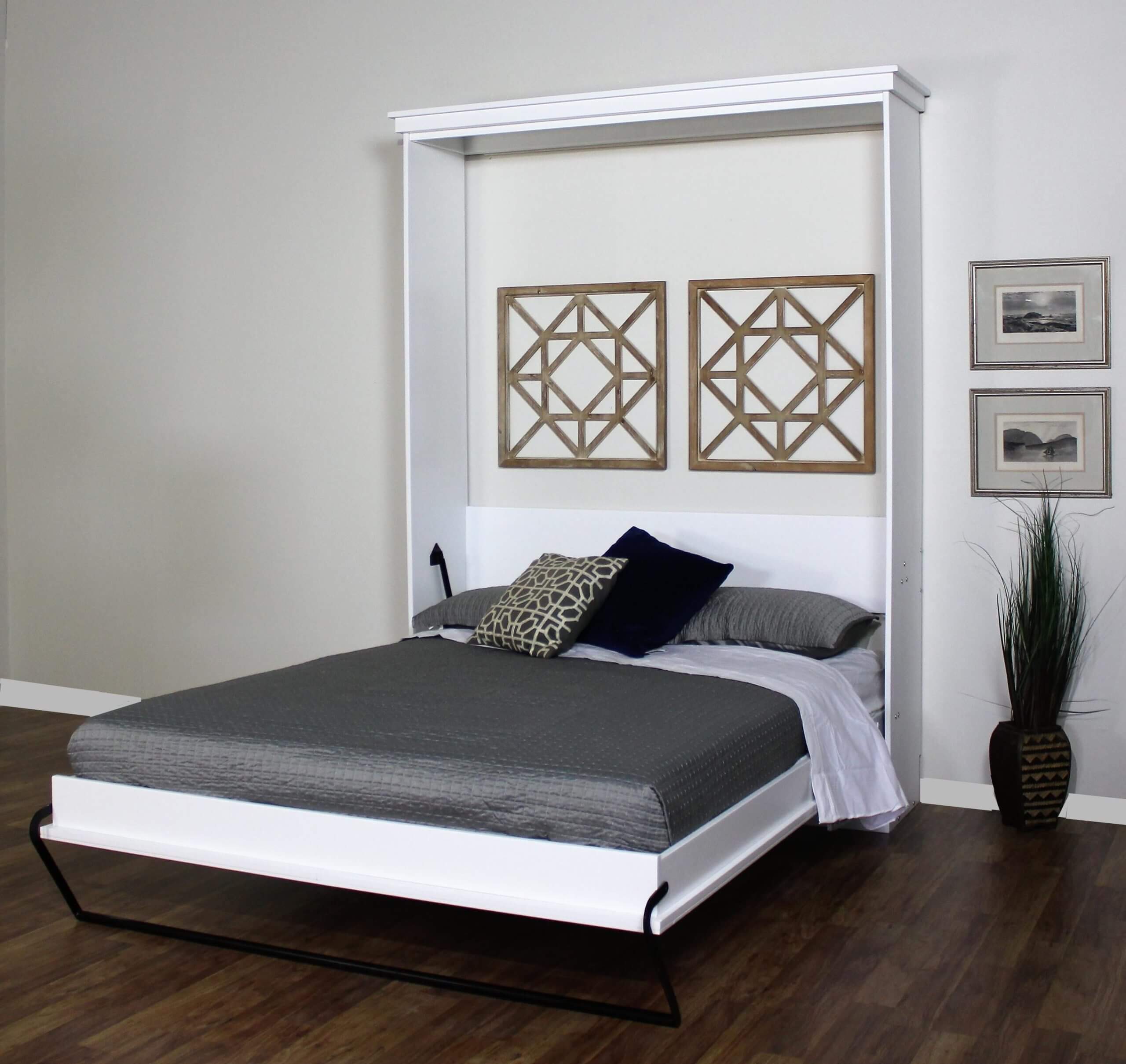 Saratoga Wall Bed Open from Side