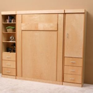 Arlington Murphy Bed closed with Piers