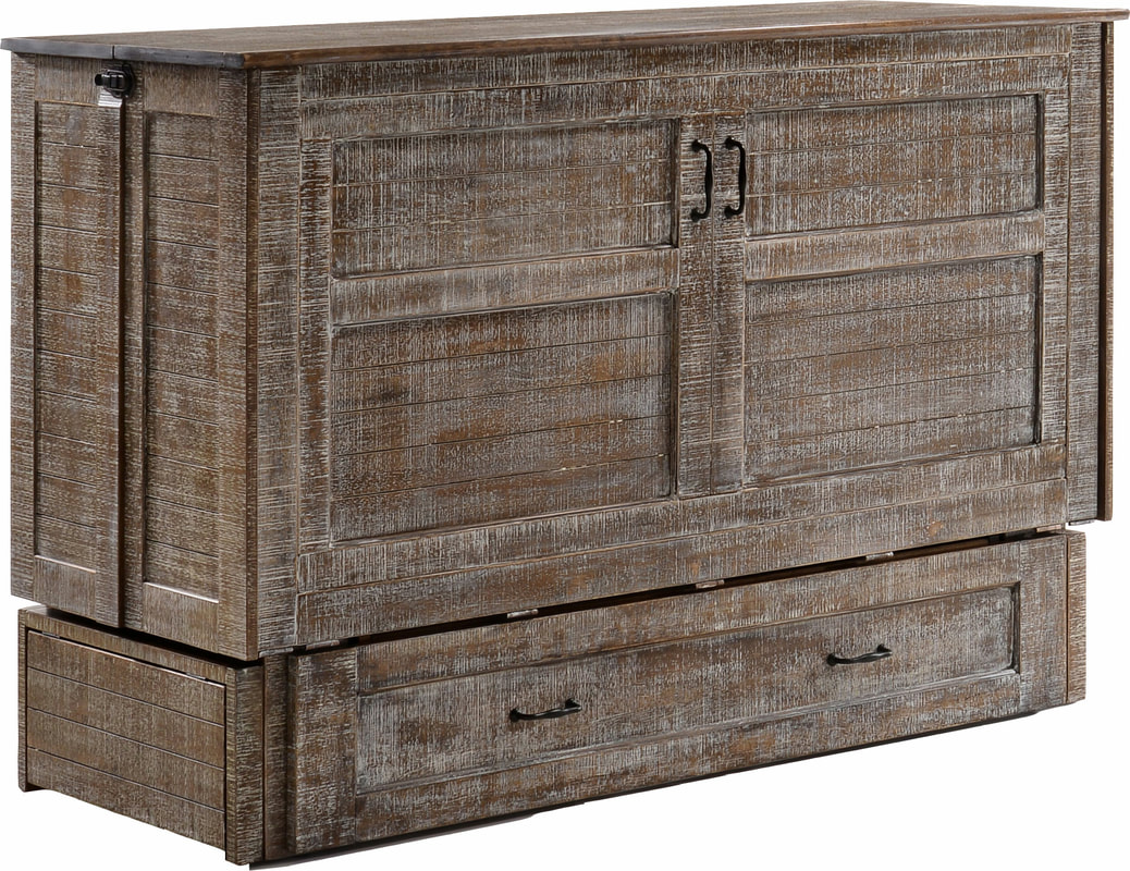 Murphy Bed Chest Bed Render