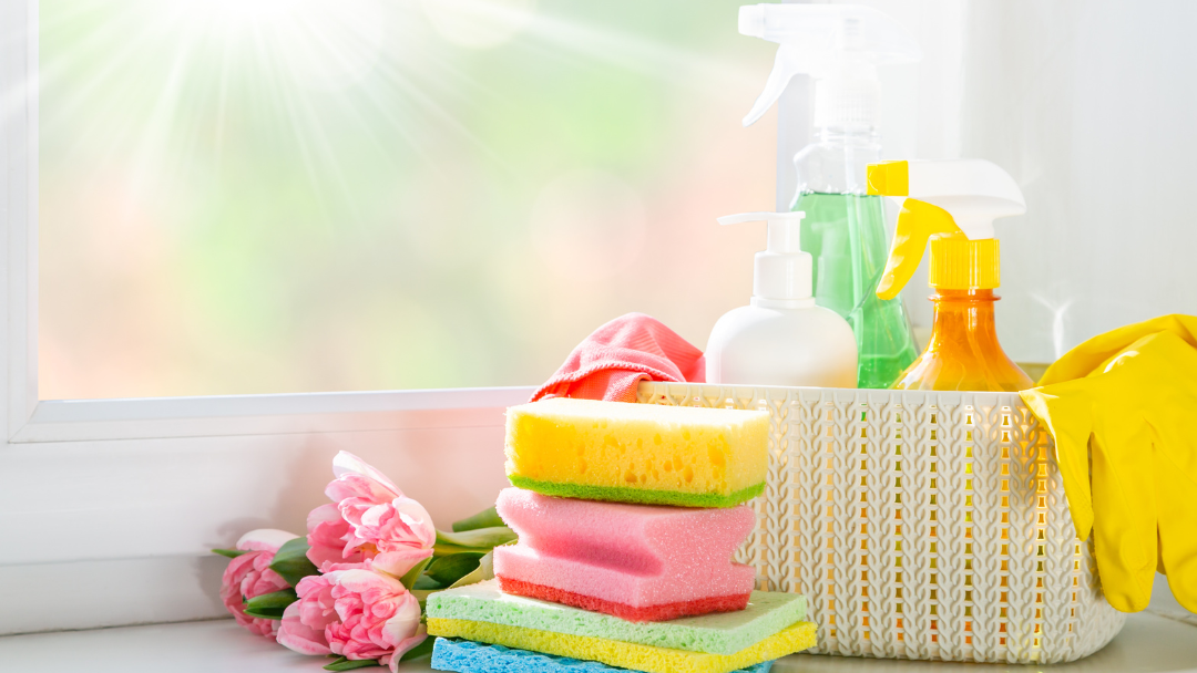 storage solutions and spring cleaning