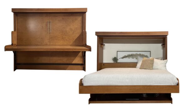 Euro Horizontal Desk Bed - Image 12
